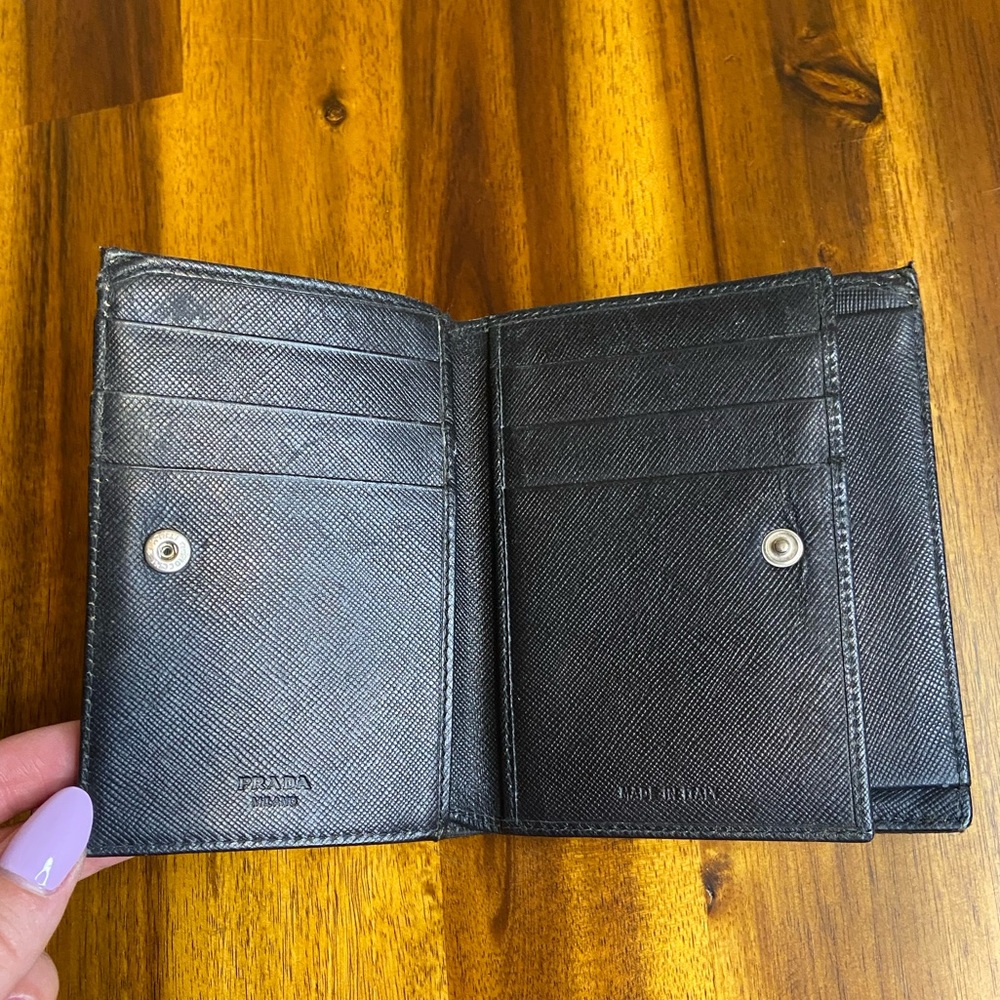 Prada Nylon Black Wallet - Picture 8 of 10